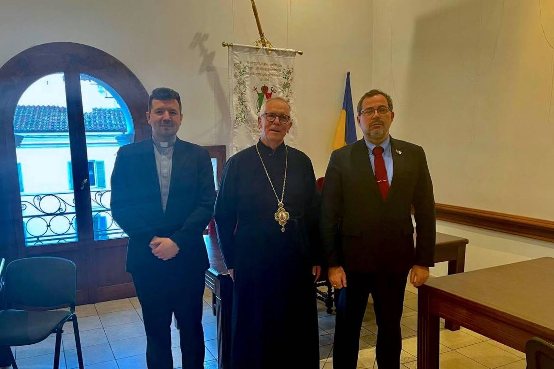 La Curia dell’Esarcato Apostolico è stata visitata dall’Ambasciatore dell’Ucraina presso la Santa Sede