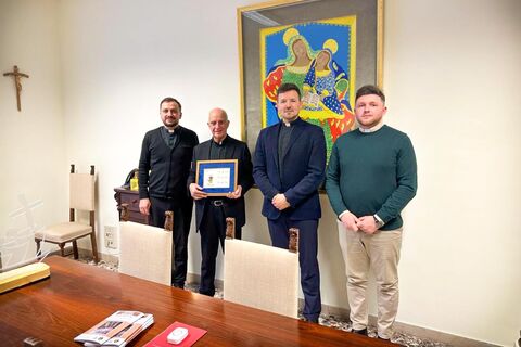 I rappresentanti della Chiesa Greco-Cattolica Ucraina hanno discusso con l’Arcivescovo Rino Fisichella riguardo la partecipazione della gioventù ucraina alla Giornata Mondiale della Gioventù a Roma