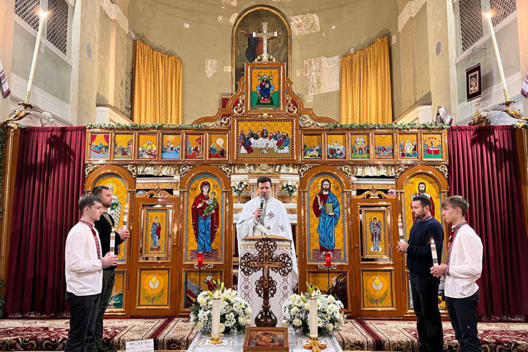 Il Protosincello dell’Esarcato Apostolico ha visitato la comunità della città di Modena in occasione della festa del Patrono