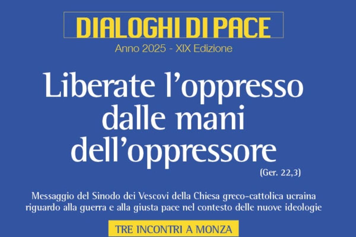 Tre incontri a Monza: dialoghi per la pace