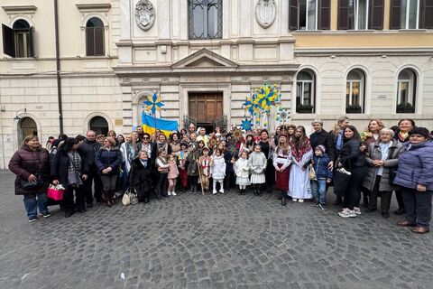 Різдвяна коляда та День соборності: єдність українців у серці Рима