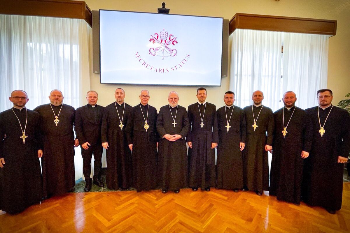 «La Santa Sede è sempre pronta a sostenervi»: l’Arcivescovo Gallagher durante l’incontro con i rappresentanti dell’Esarcato