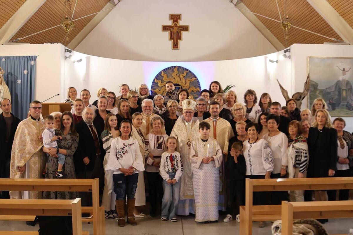 Prima visita pastorale dell’Esarca Apostolico e festa patronale della comunità ucraina a L’Aquila