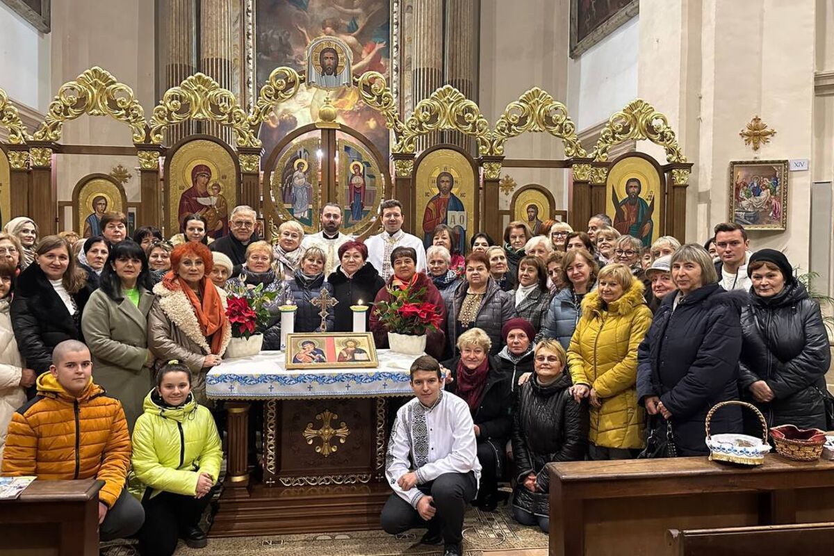 Протосинкел Апостольського Екзархату звершив душпастирський візит до громади в місті Фоліньйо