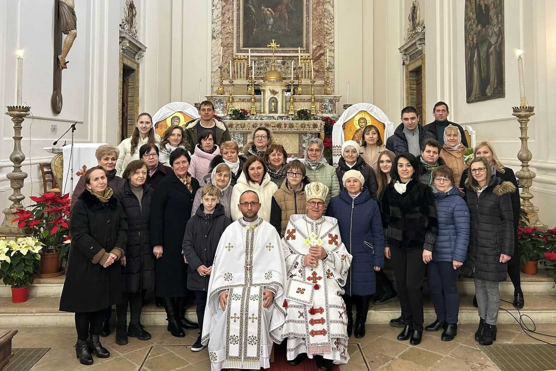 Il Vescovo Dionisio ha compiuto una visita pastorale nelle comunità ucraine a Perugia e Spoleto