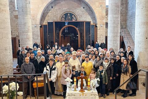 Владика Діонісій Ляхович відвідав з душпастирським візитом українські громади в Тренто та Больцано