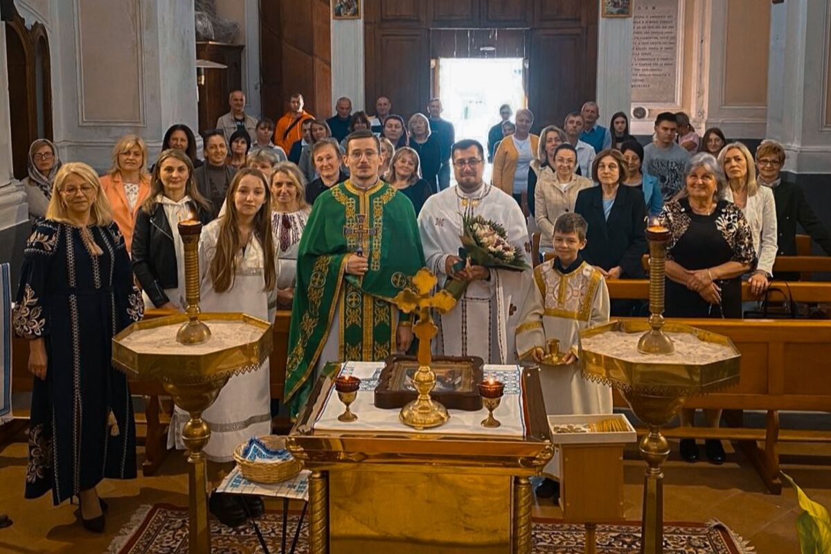 У Томину неділю протопресвітер Неаполітанського деканату відвідав українські громади у Сан-Джузеппе та Оттавʼяно