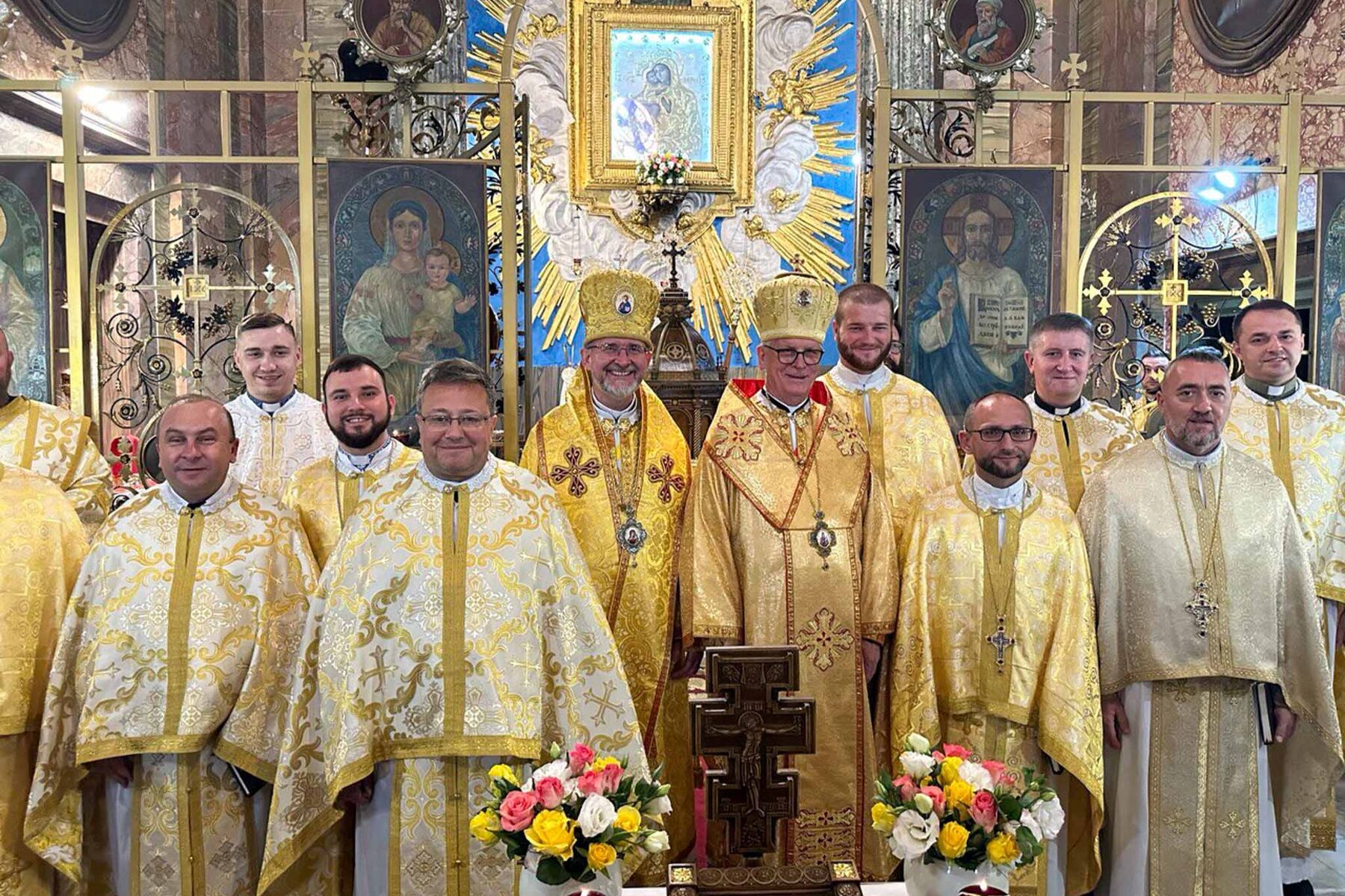 Nella Cattedrale della Madonna di Zhyrovyci e dei Santi Martiri Sergio e Bacco si è celebrata solennemente la festa patronale