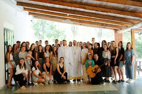 Триває реабілітаційний духовно-відпочинковий табір для молоді Київської митрополії в Італії