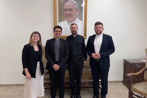 Il Direttore dell’Ufficio per la Pastorale Giovanile dell’Esarcato Apostolico ha partecipato alla riunione del Dicastero per i Laici in Vaticano