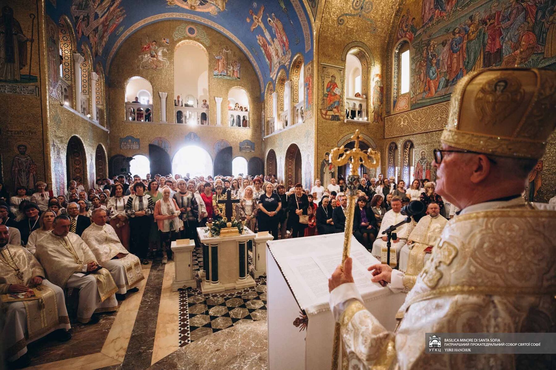 Проповідь Владики Діонісія з нагоди 55-ліття освячення Собору Святої Софії в Римі та 40-ї річниці відходу до вічності Патріярха Йосифа