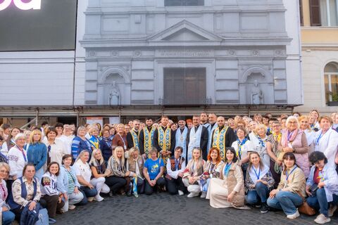A Roma è iniziato il pellegrinaggio delle comunità ucraine «Madri in preghiera» in occasione del 20 ° anniversario della loro fondazione in Italia