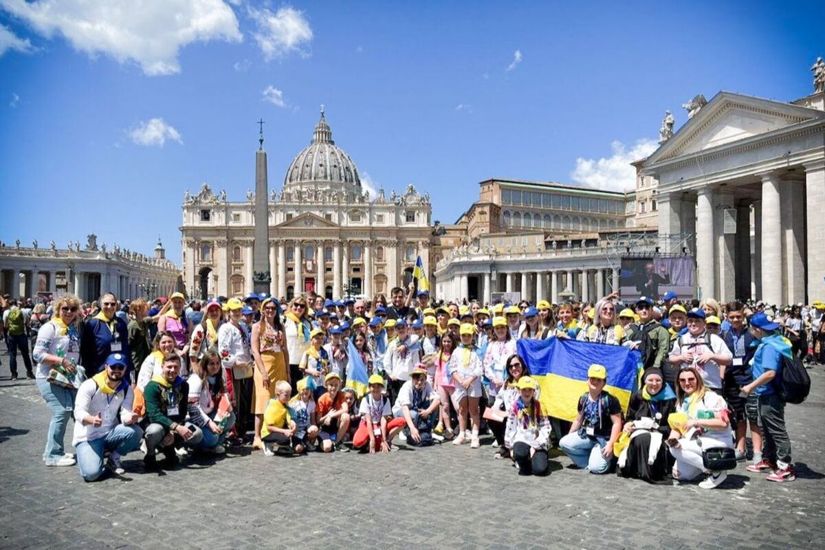 I bambini dell’Esarcato Apostolico hanno partecipato alla celebrazione della prima Giornata Mondiale dei Bambini a Roma
