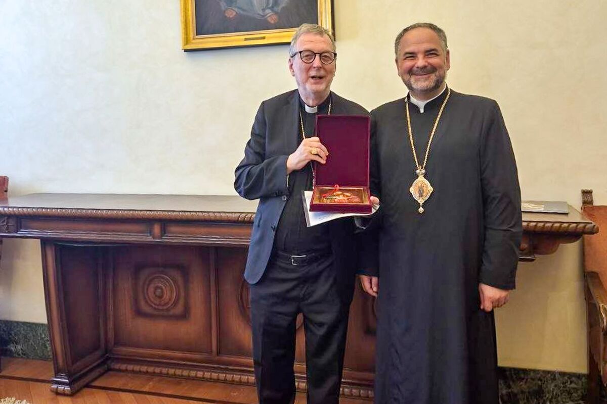 S. E. Hryhoriy Komar ha incontrato il Cardinale Claudio Gugerotti