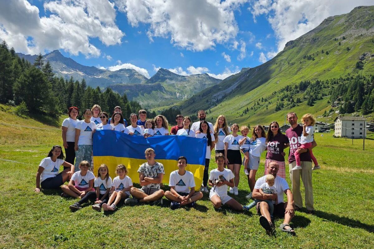 В італійських Альпах відбувся літній духовний табір «До джерела»