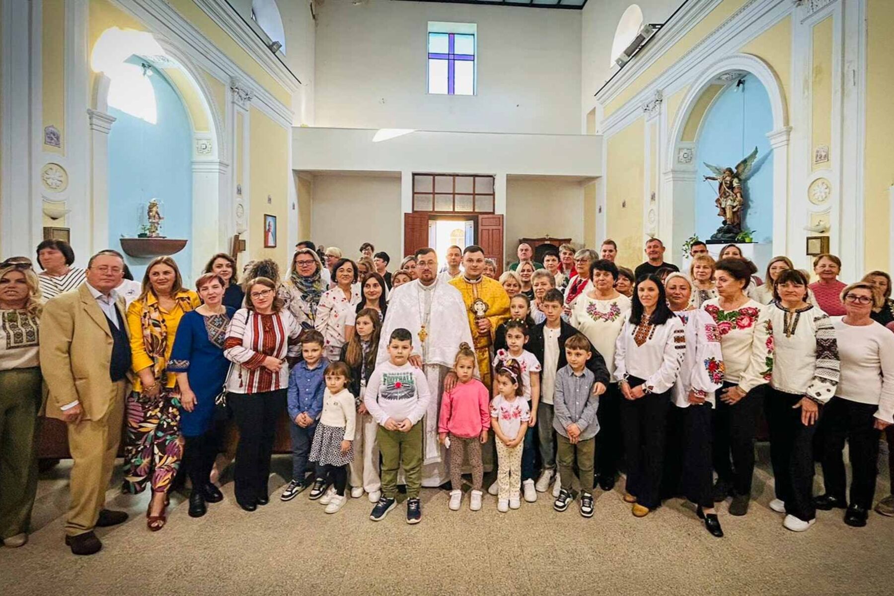 Українська громада м. Беневенто відсвяткувала престольний празник у новому храмі