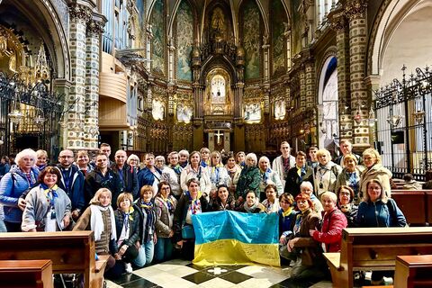 Українці з Умбрії та Тоскани здійснили паломництво до святинь Іспанії