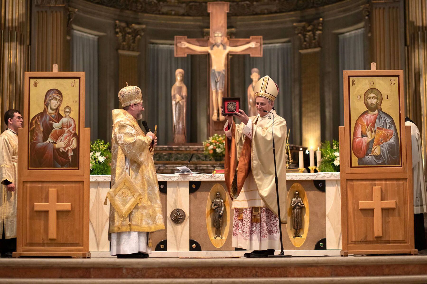L’Arcivescovo Maggiore della Chiesa Greco-Cattolica Ucraina e l’Arcivescovo di Bologna hanno pregato per la pace