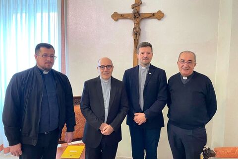 Incontro dei rappresentanti dell’Esarcato Apostolico con l’Arcivescovo di Benevento per lo sviluppo della comunità ucraina