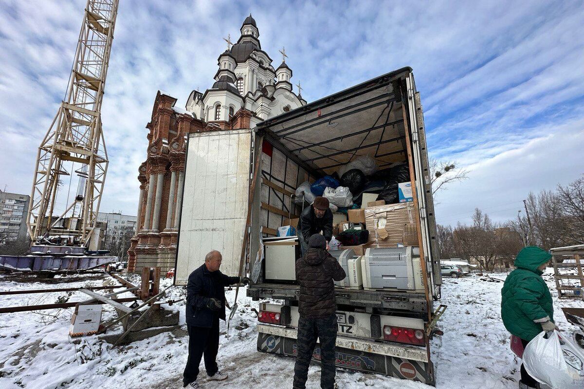 До Харкова прибула чергова гуманітарна допомога від спільноти собору Святої Софії