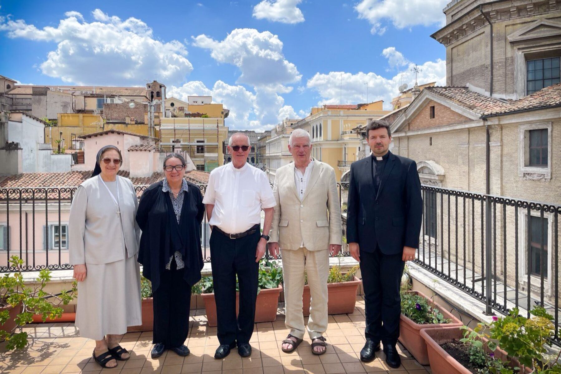 Incontro con i rappresentanti dell’organizzazione «Incontro Ucraino-Ebraico» presso la Curia dell’Esarcato Apostolico