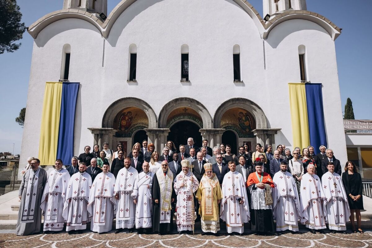 Il vescovo Hryhoriy Komar nel Giorno dell’Indipendenza dell’Ucraina: «Solo persone libere sono capaci di difendere l’indipendenza del proprio Stato»