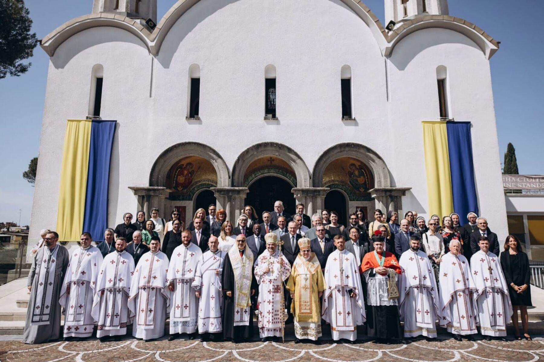 Il vescovo Hryhoriy Komar nel Giorno dell’Indipendenza dell’Ucraina: «Solo persone libere sono capaci di difendere l’indipendenza del proprio Stato»